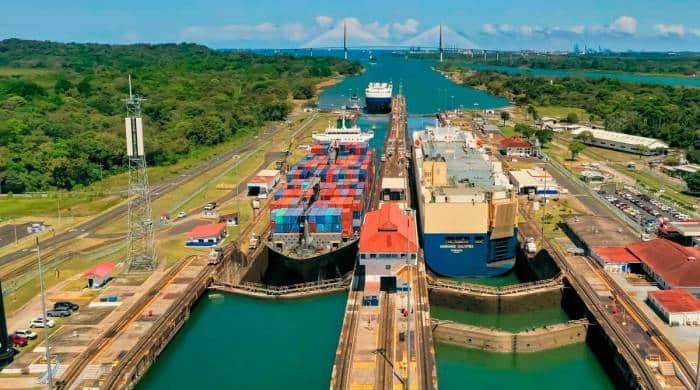 Embalse del río Indio en el Canal de Panamá